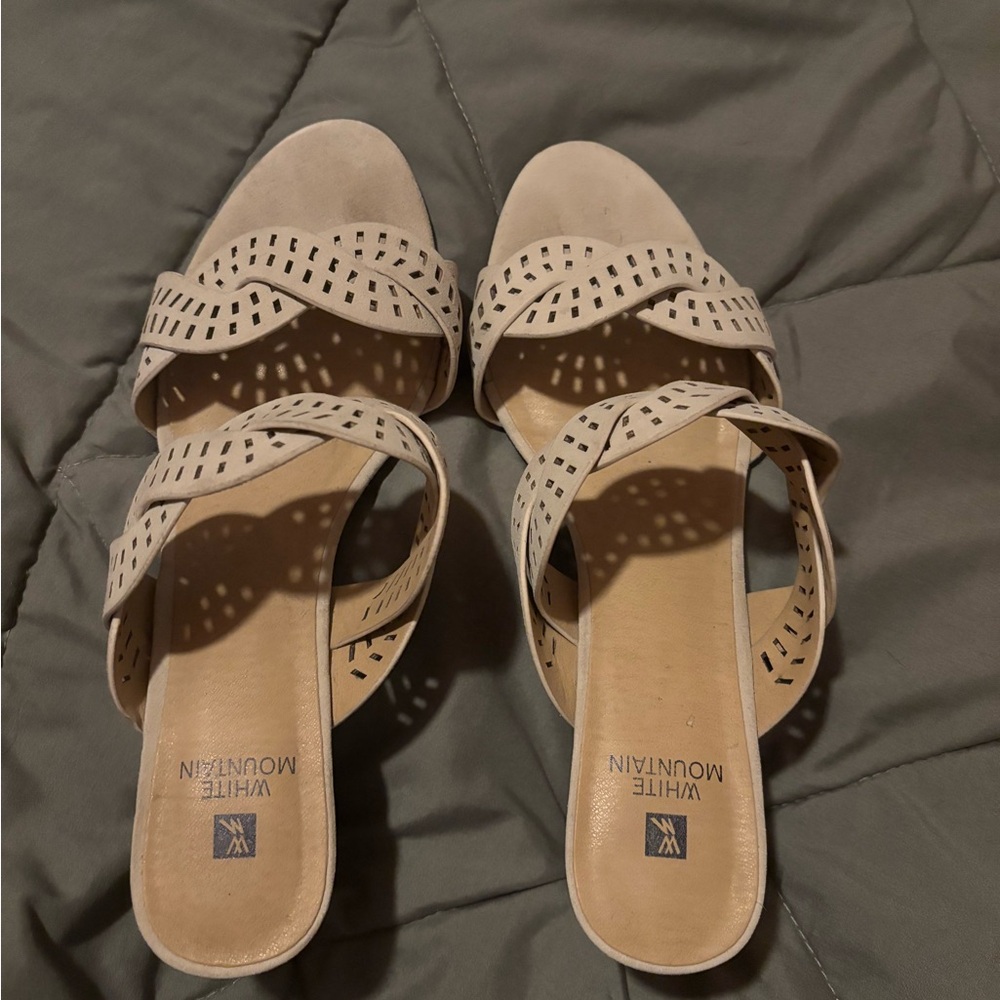 White Mountain Tan heels